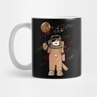 Astronaut cat Mars Mug